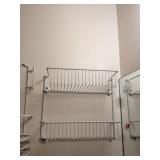 Wall-Mounted Metal Storage Rack Set
