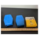 Seirin Moxsafe Blue Moxa Caps - 100 Count