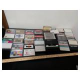 Mixed Cassette Tape Lot - TDK, Maxell, Sony