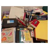 Office Supply Lot with Dinosaur Stickers