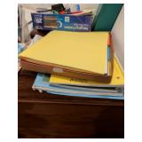 Office Supply Lot with Dinosaur Stickers