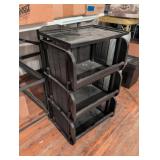Black Industrial Paper Tray Organizer