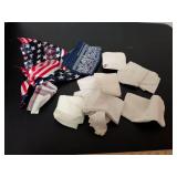 Bandana Collection - American Flag and Traditional Patterns