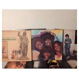 Collection of Classic Rock & Soul Vinyl Records