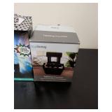 TrueLiving Home Decor Bundle - USB Lava Lamp and Tabletop Fountain