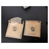 Squire Emblem Tie Clip and Stick Pin Set