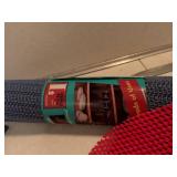 Mixed Fabric Lot with Red Non-Slip Mat