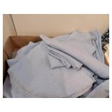 Mixed Fabric Lot with Red Non-Slip Mat