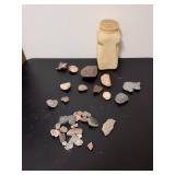 Mixed Stone and Shell Collection