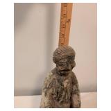 Traditional Asian Clay Figure