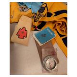 1960s Boy Scout Collection - Handbook, Patches and Memorabilia
