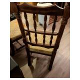 Traditional Wooden Spindle Back Dining Chairs