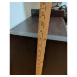 Black Computer Desk with File Drawer