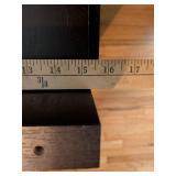 Black Computer Desk with File Drawer