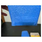 Seirin Moxsafe Blue Moxa Caps - 100 Count