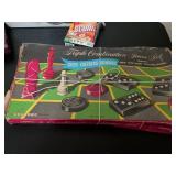 Board Game Collection Bundle - NY Times Electronic Crossword, Scrabble & Triple Combination Set