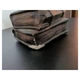 Bronze Owl Bookend Sculpture