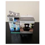 TrueLiving Home Decor Bundle - USB Lava Lamp and Tabletop Fountain