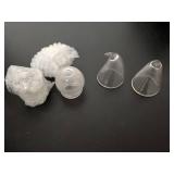 Glass Bell Jar Cloches - Set of 3
