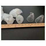 Glass Bell Jar Cloches - Set of 3