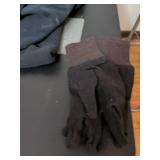 Two pairs of gloves and cut off sleeve shirts