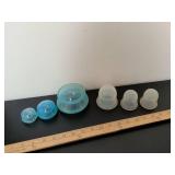 Two sets of cup inner pump and cup