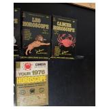 Complete Set of 1970s Bonomo Zodiac Horoscope Pocket Manuals