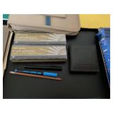Office Supply Bundle with Padfolio and IBM ViaVoice Software