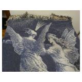 Flying Eagles Woven Throw Blanket