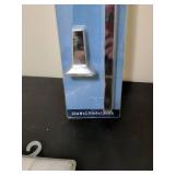 Mainstays 24\" Chrome Towel Bar and Clear Shower Liner Set