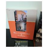 Book Collection Lot - Sue Grafton, College Yearbook & Construction Manual