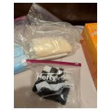 Disposable Face Masks and Storage Bags Set