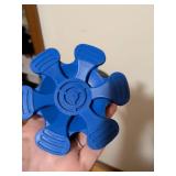 Walking Cane with Blue Star Grip Tip