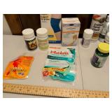 Mixed Health and Wellness Lot with Basket