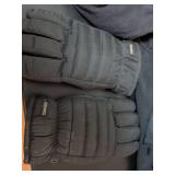 Two pairs of gloves and cut off sleeve shirts