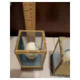 Chinese Hand-Painted Egg Display Case