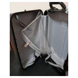 DAN Black Hardshell Rolling Suitcase