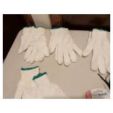 Athletic Supplies Bundle - Gloves, Laces and Furniture Pads