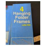 Letter Size Hanging Folder Frames - Set of 4
