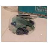 Decorative Glass Marble Set with Viewpoint Box