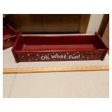 Harry & David Red Holiday Display Box