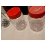 Mixed Glass Coffee Jars Collection