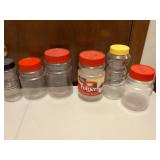 Empty Folgers Coffee Jars Collection