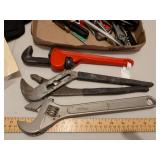 Mixed Tool Lot with DeWalt Blade & Wrenches