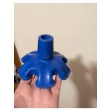 Walking Cane with Blue Star Grip Tip