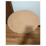 Mid-Century Round Side Table