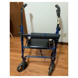 Folding Medical Walker with Wheels