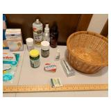 Mixed Health and Wellness Lot with Basket