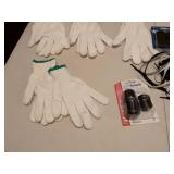 Athletic Supplies Bundle - Gloves, Laces and Furniture Pads