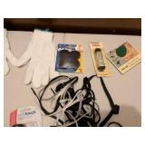 Athletic Supplies Bundle - Gloves, Laces and Furniture Pads